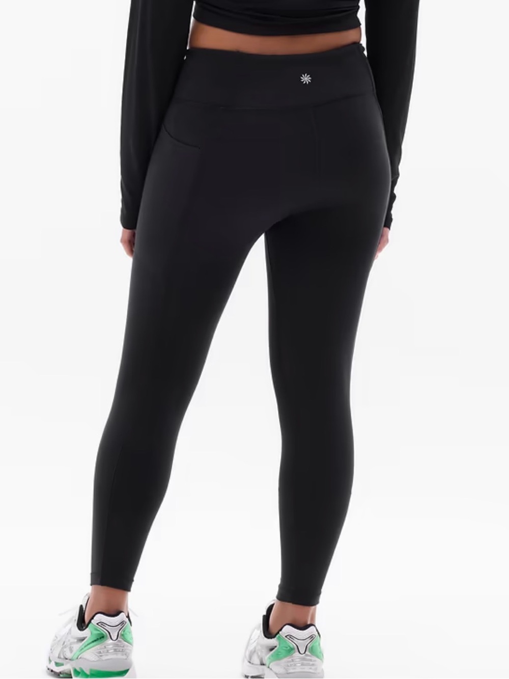 NWT ATHLETA GIRL High Rise Stash Your Treasures Capri Legging